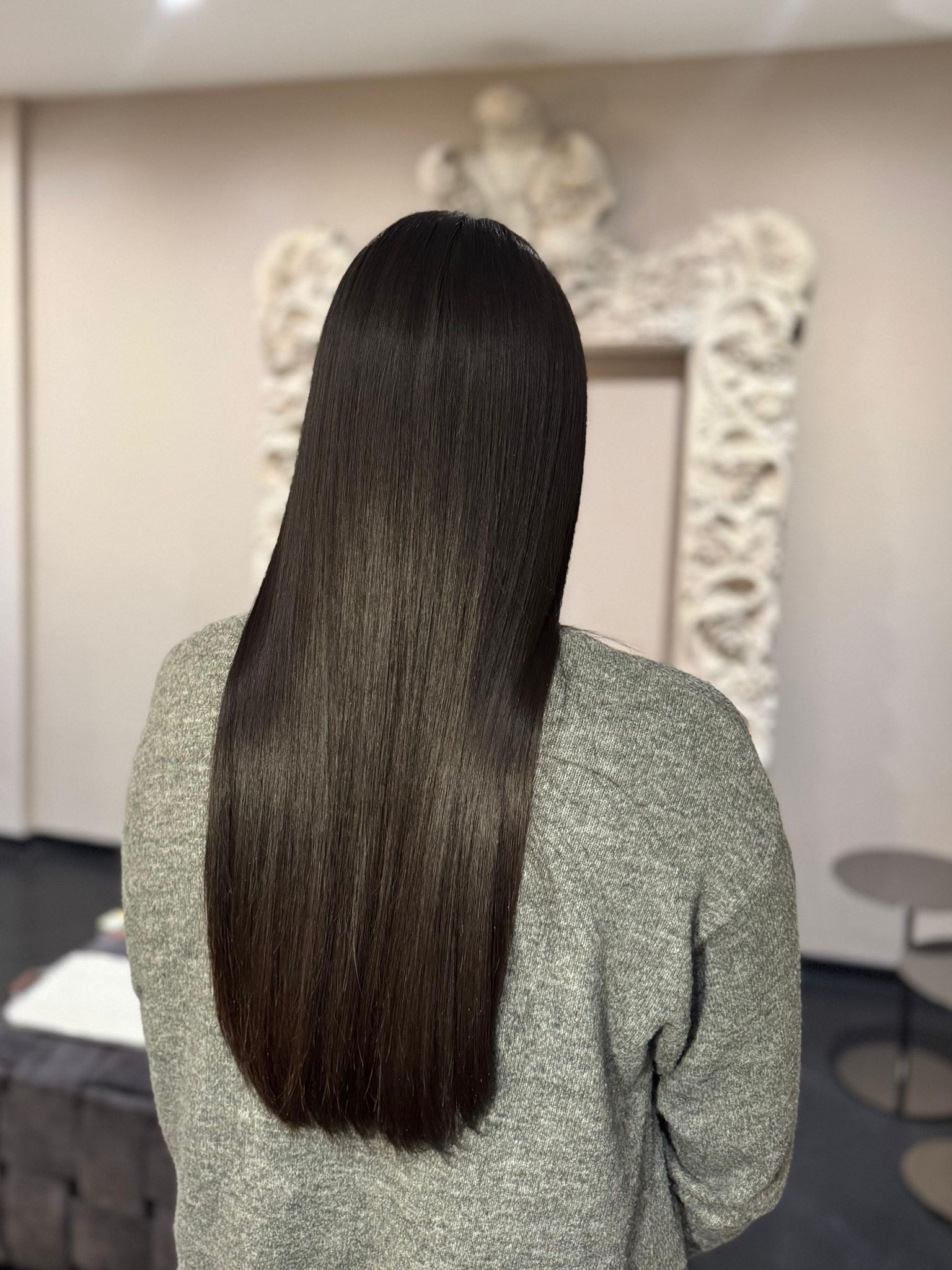Wunderschöne Keratinbehandlung