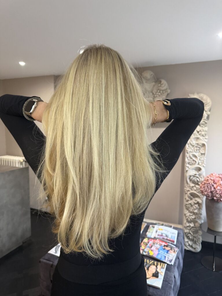 Highlights und Balayage Zürich – Mounir Farbtechnik bei 2B for Hair